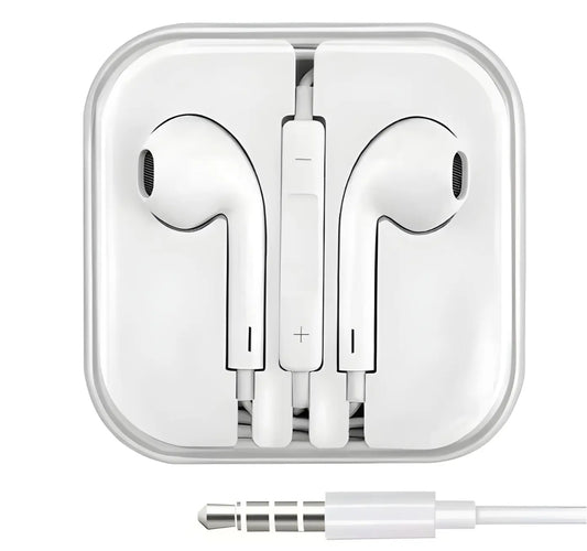 Wired EarPods With Mic (3.5MM Headphone Plug) Turbo Cables