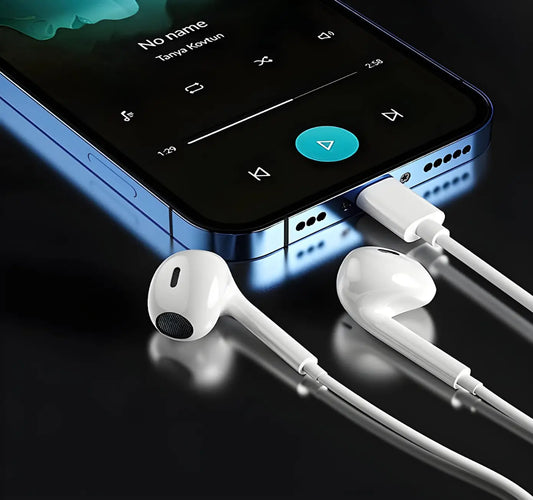 Wired Earpods With Mic (USB C) Turbo Cables