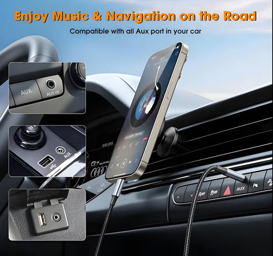 USB C To 3.5mm Audio Cable - 1 Metre Turbo Cables