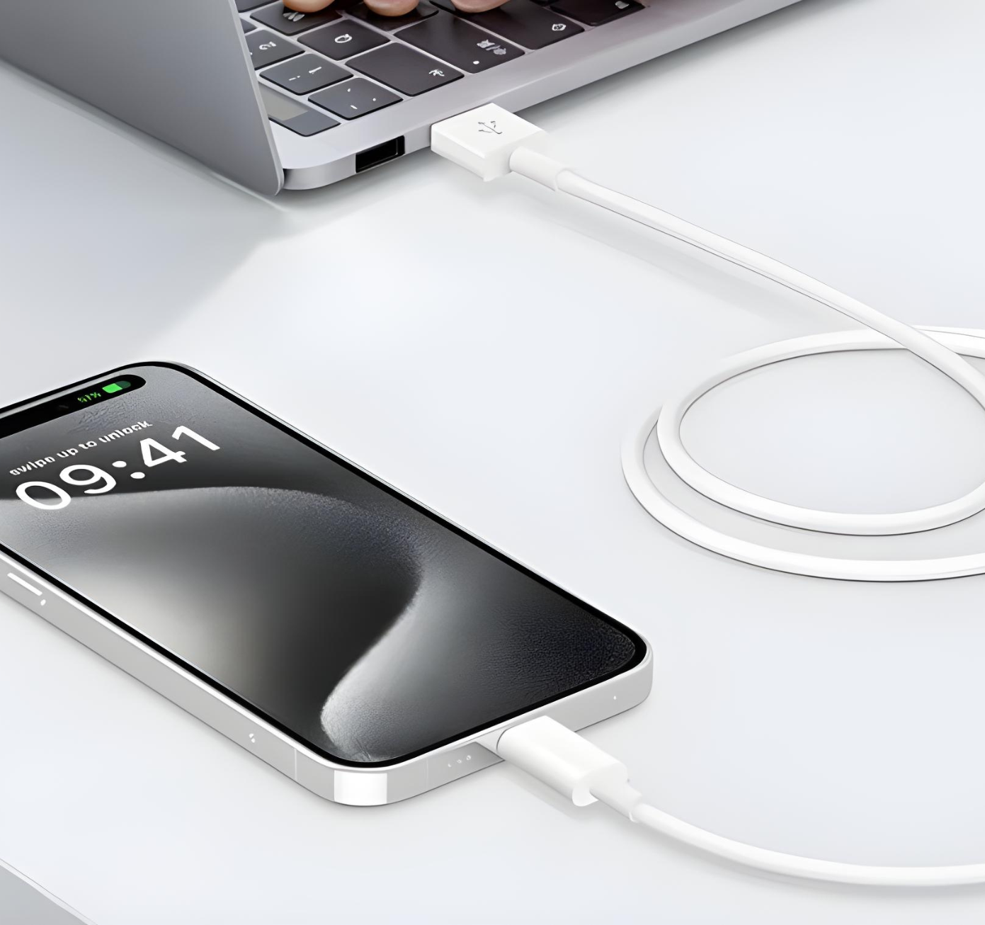 MFI Lightning To USB Cable - 1 Metre