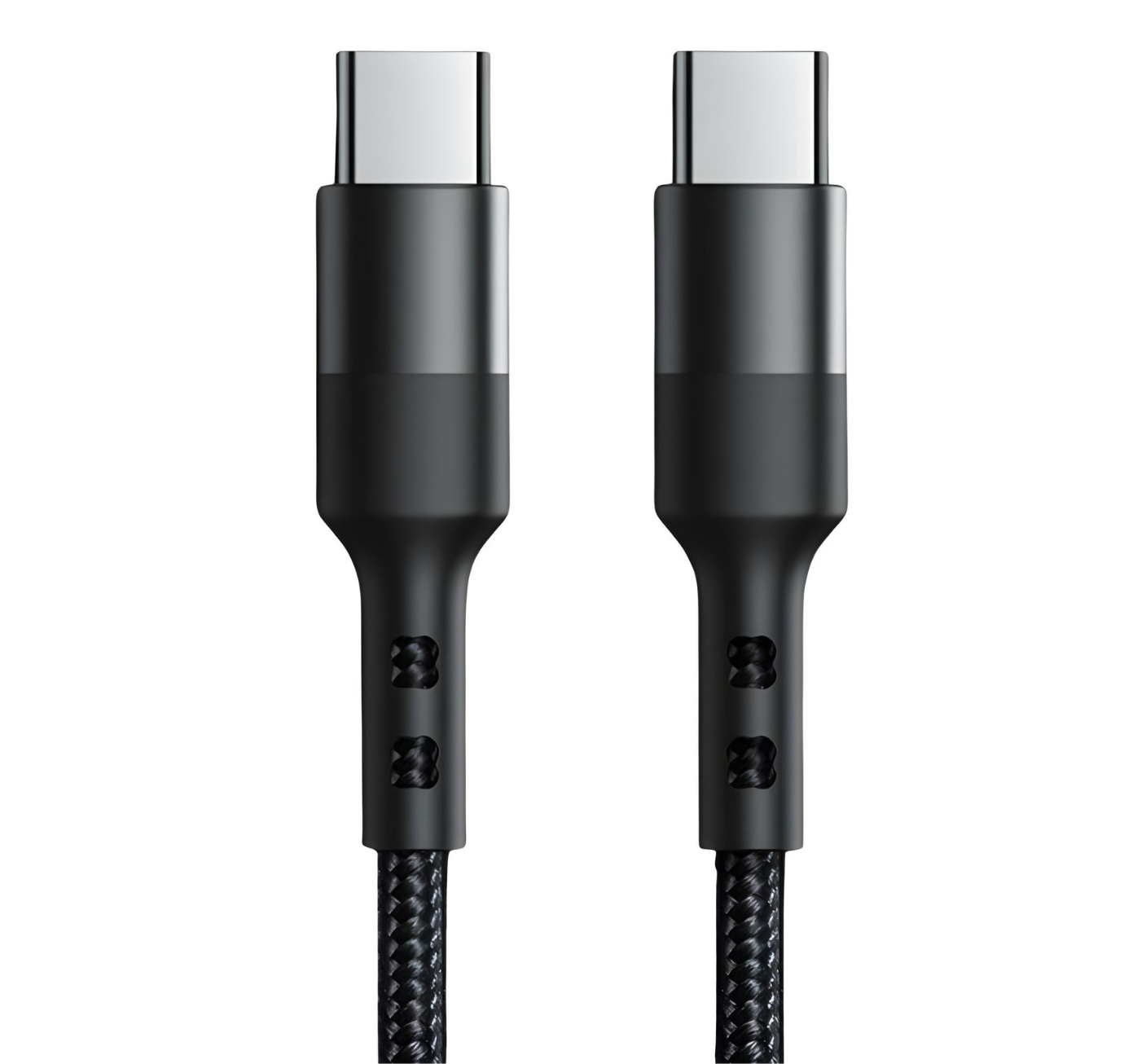 USB C To USB C Braided Cable - 1 Metre (60W)
