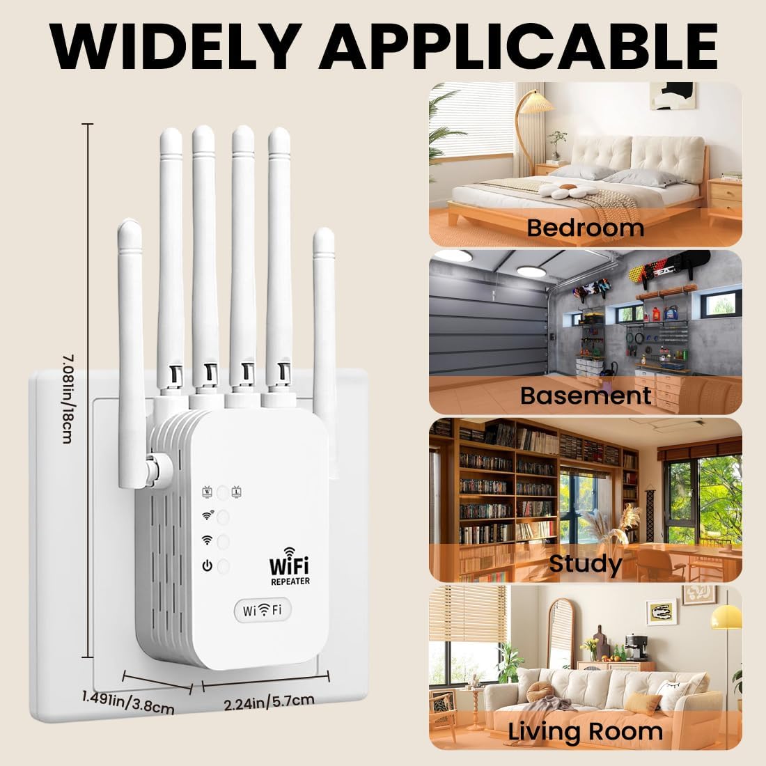 Turbo Cables – Outdoor WiFi Booster | Long-Range WiFi Extender with Weather-Resistant Design | Enhanced Signal for Seamless Streaming