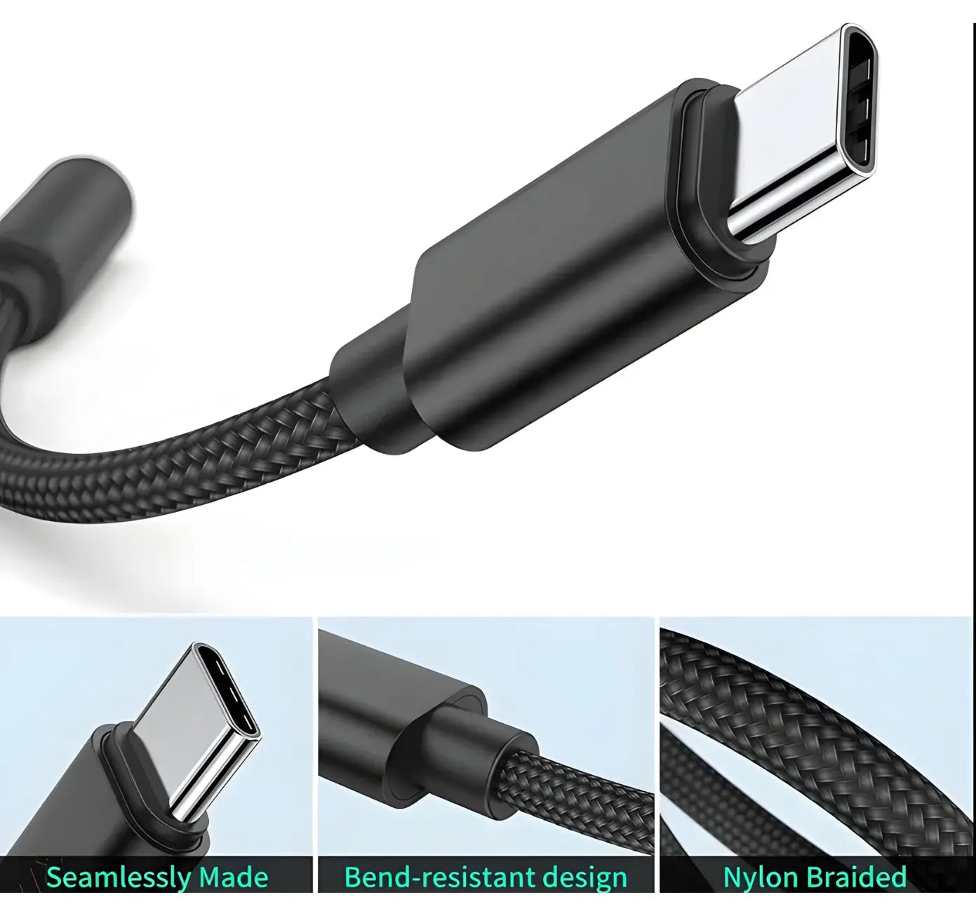 USB C to 3.5 mm Headphone Adaptor Turbo Cables