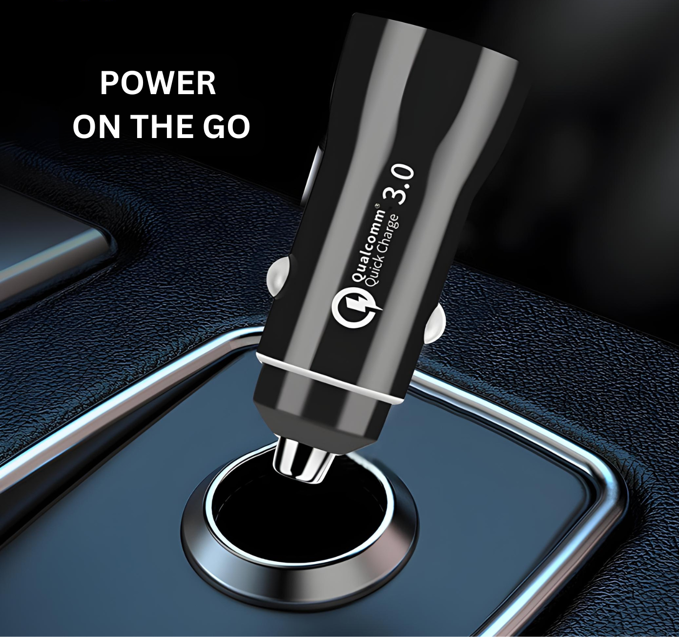 Dual USB Car Charger | 12V Sleek Fit Adapter with 3.1A Fast Charge
