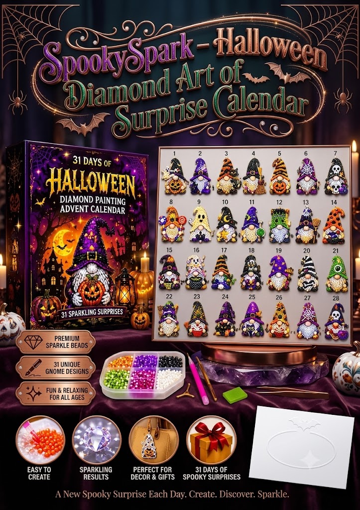 Turbo Cables – Halloween Diamond Art Surprise Calendar