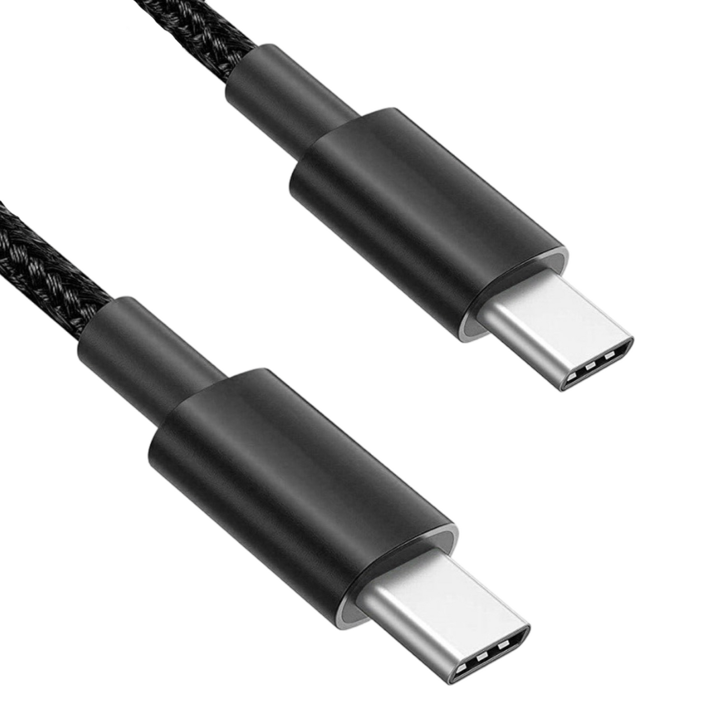 USB Type-C To USB Type-C Braided Cable - 2 Metre