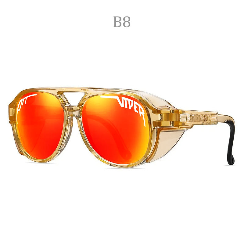Turbo Cables – Motorcycle Sunglasses | Windproof UV400 Protection with TAC Lenses | Durable Frame for Ultimate Eye Safety
