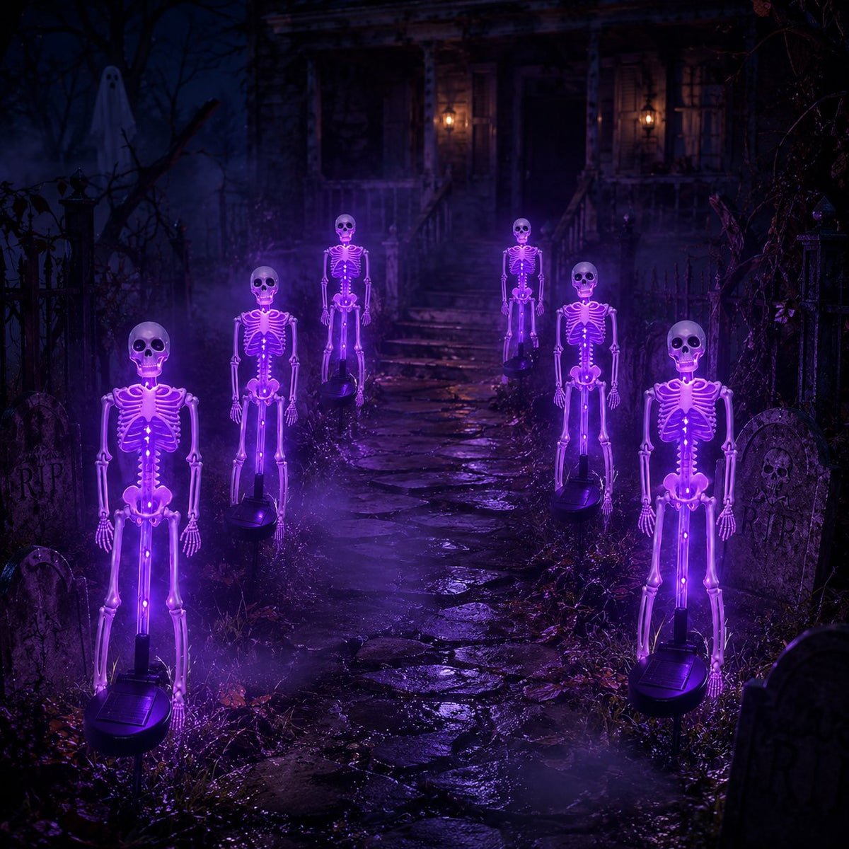 Turbo Cables – LED Skeleton Yard Decor