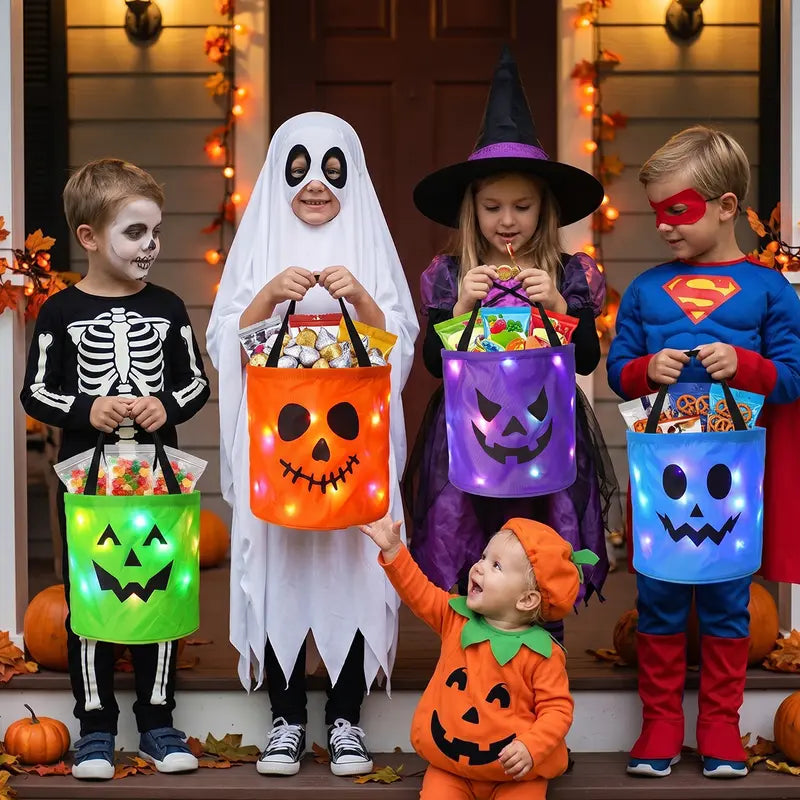 Turbo Cables – LED Halloween Candy Bucket Set