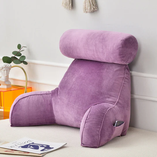 Turbo Backrest Pillow With Arms & Headrest