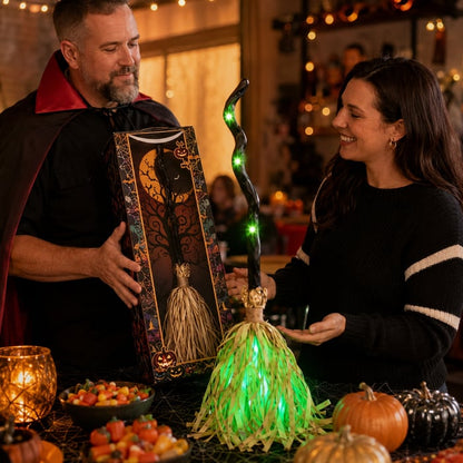 Turbo Cables – Motion Activated Halloween Broom Light