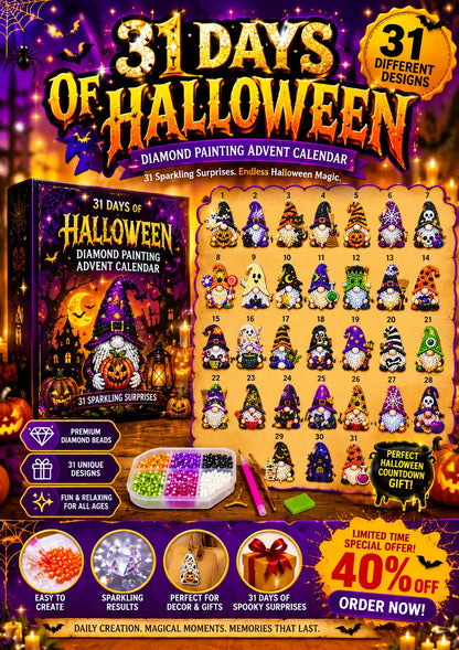 Turbo Cables – Halloween Diamond Art Surprise Calendar