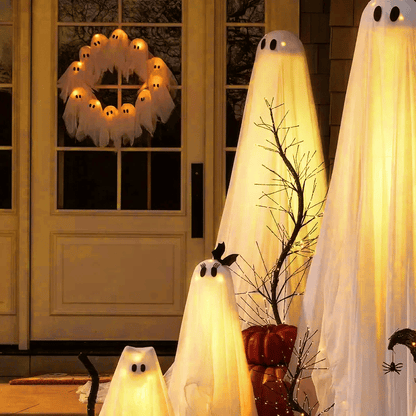 Turbo Cables – Eerie Illuminated Halloween Wreath