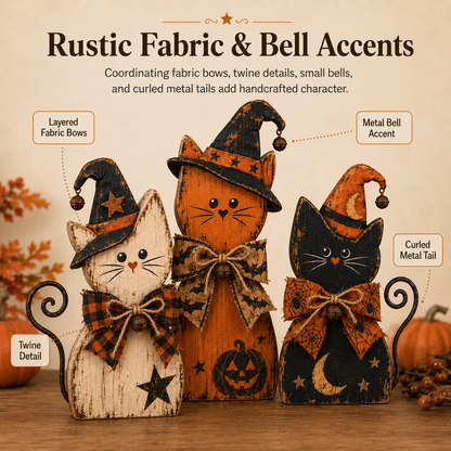 Turbo Cables – Retro Halloween Tabletop Decor Collection