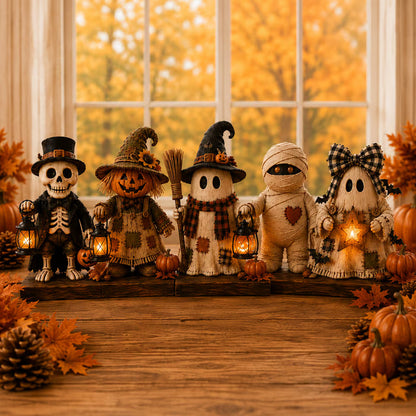 Turbo Cables – Rustic Halloween Shelf Sitter Set
