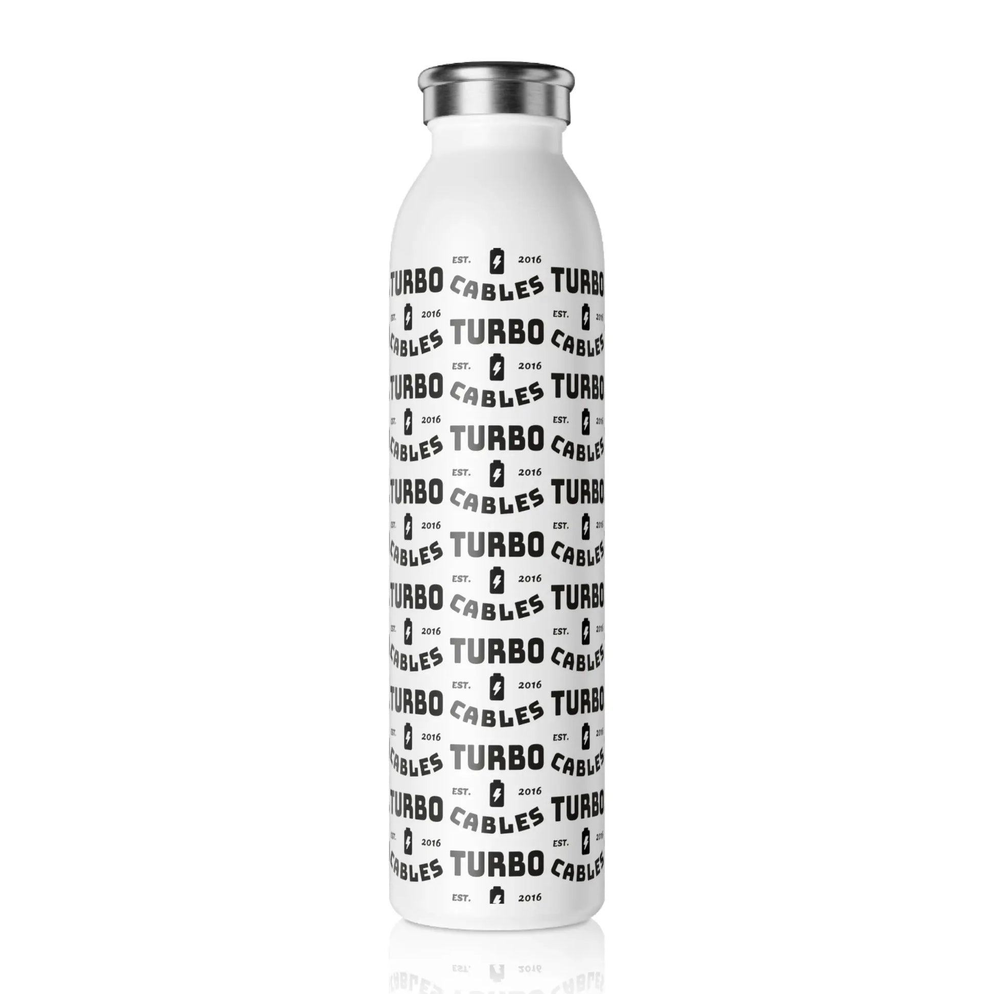 Slim Stainless Steel Water Bottle Printify