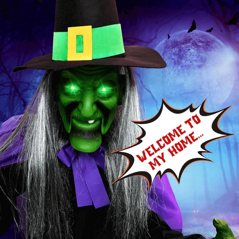 Turbo Cables – Flying Broom Halloween Decor