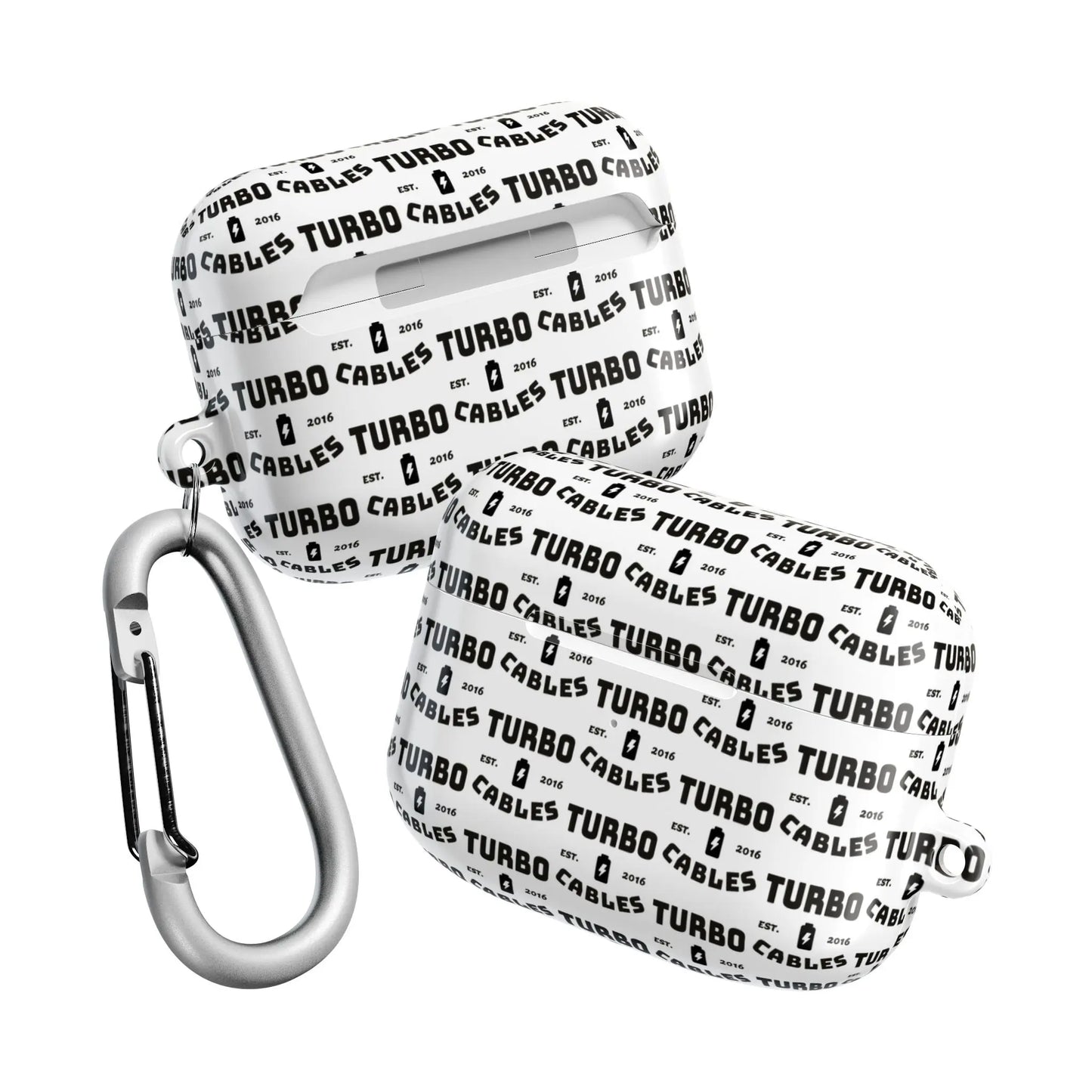 Turbo Cables AirPod Case - Stylish Protection for Your Earbuds Printify