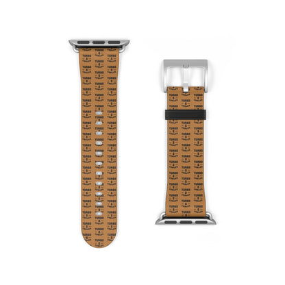 Stylish Apple Watch Band - Trendy Brown Design Printify