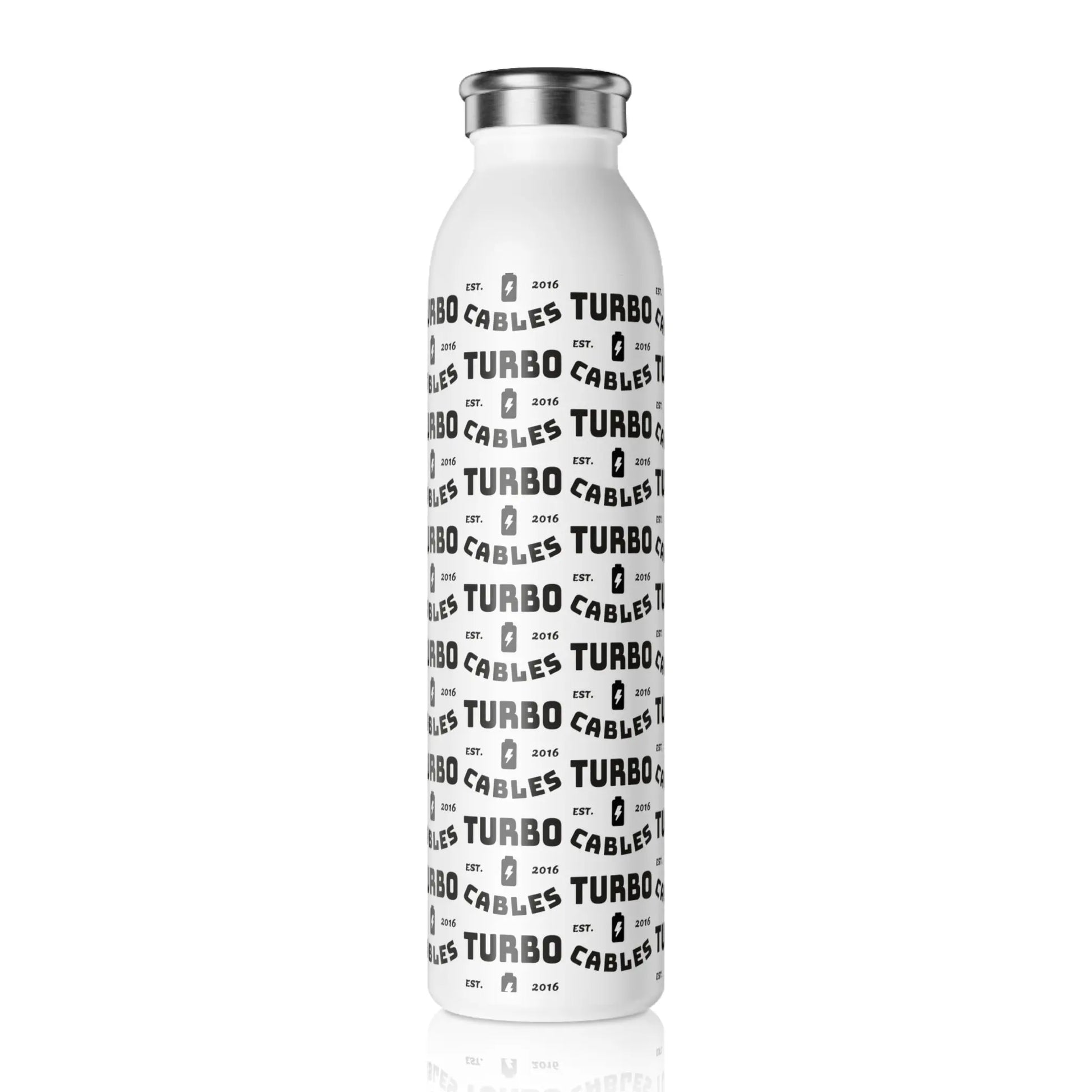 Slim Stainless Steel Water Bottle Printify