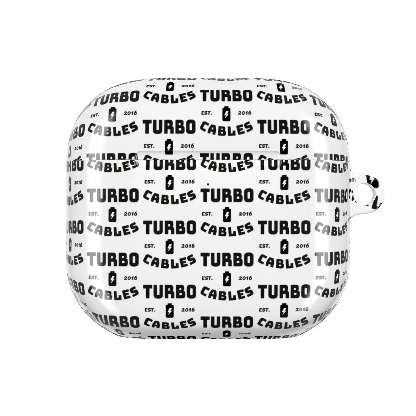 Turbo Cables AirPod Case - Stylish Protection for Your Earbuds Printify