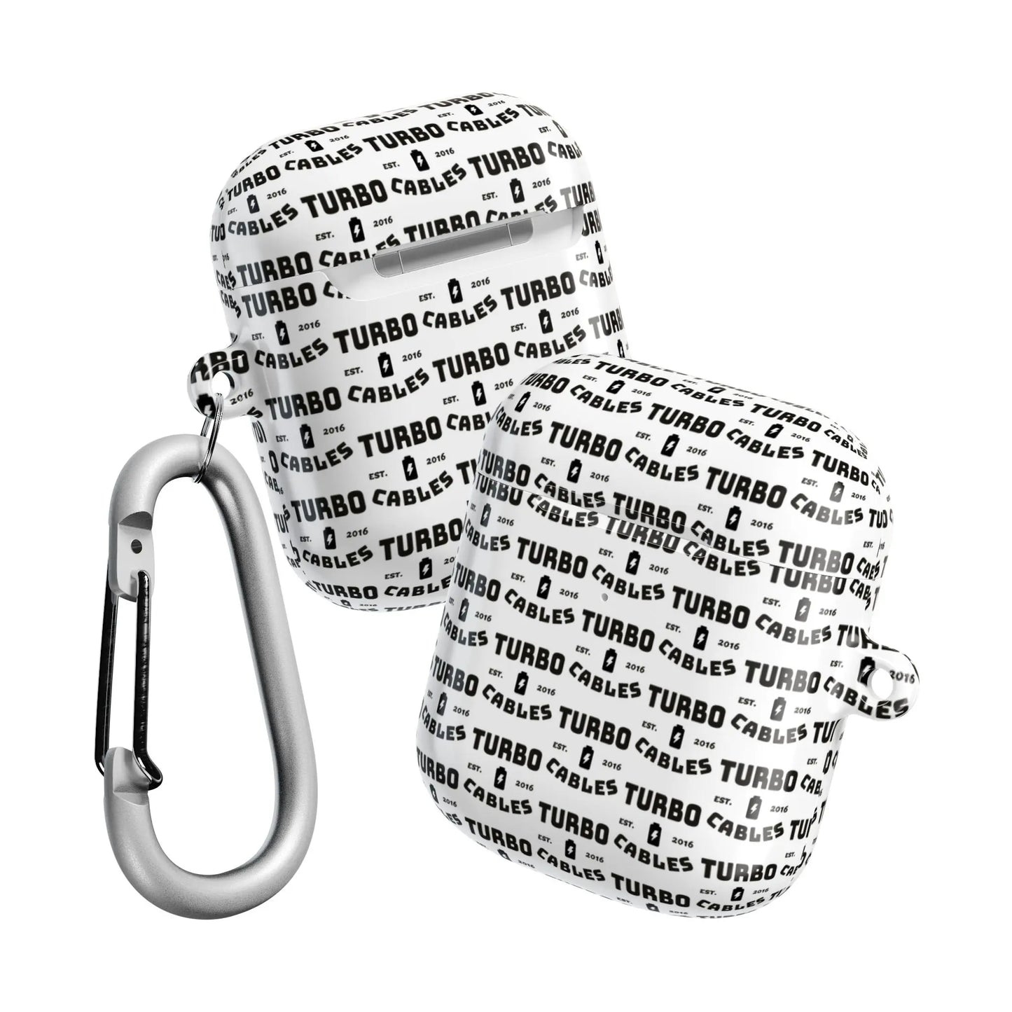 Turbo Cables AirPod Case - Stylish Protection for Your Earbuds Printify