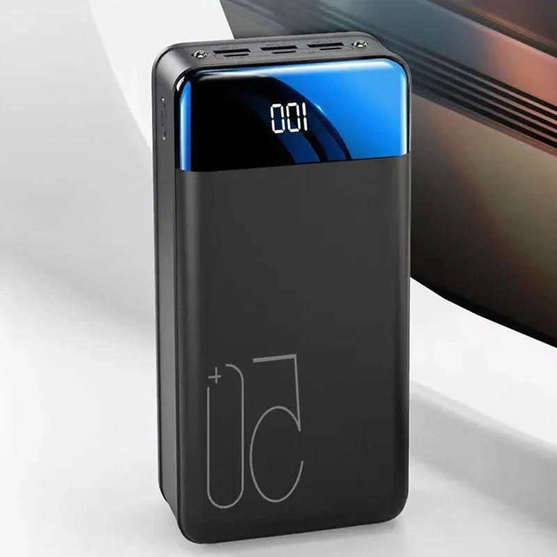 Turbo 100000mAh Power Bank – Ultra Fast Charging External Battery for Phones, Tablets & Laptops