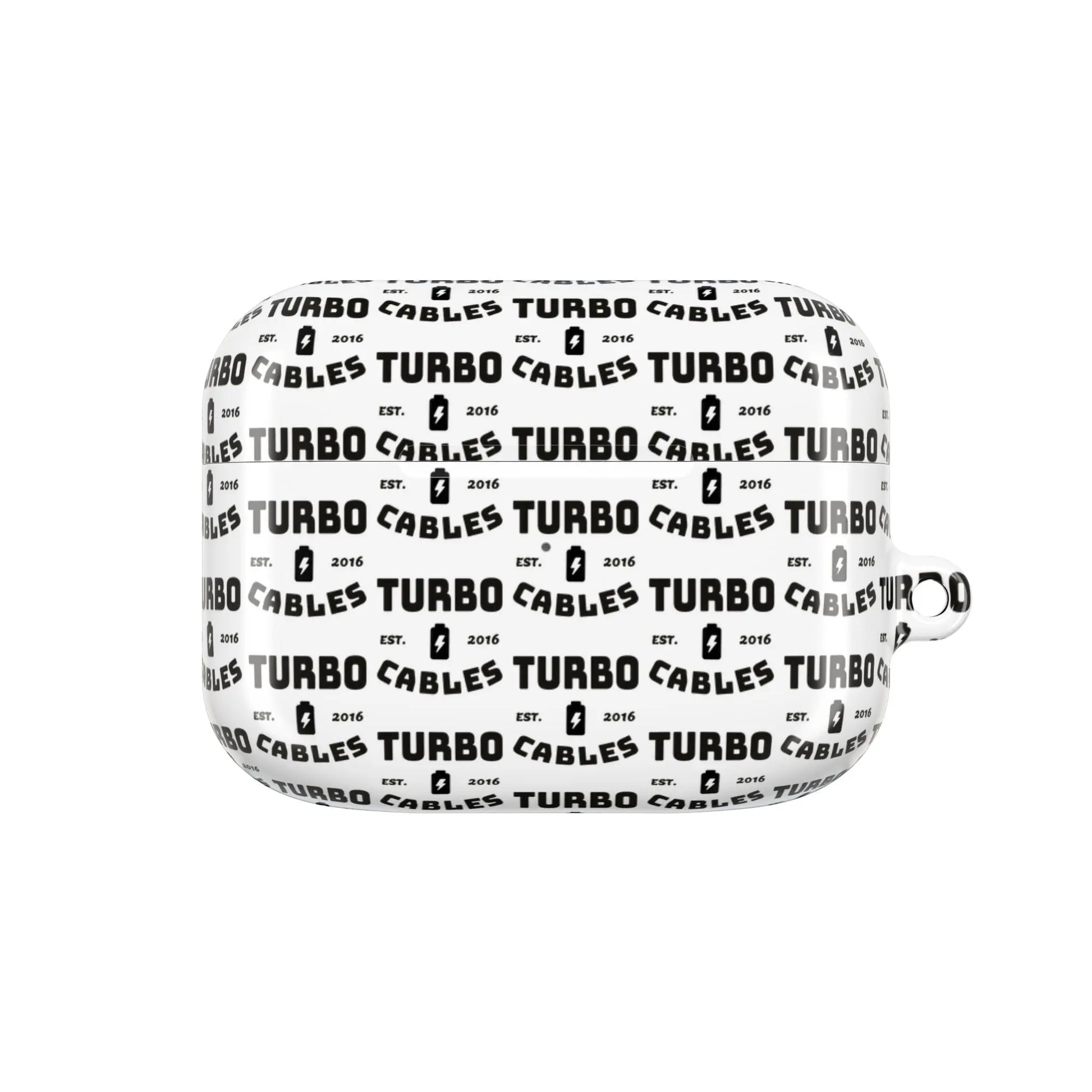 Turbo Cables AirPod Case - Stylish Protection for Your Earbuds Printify
