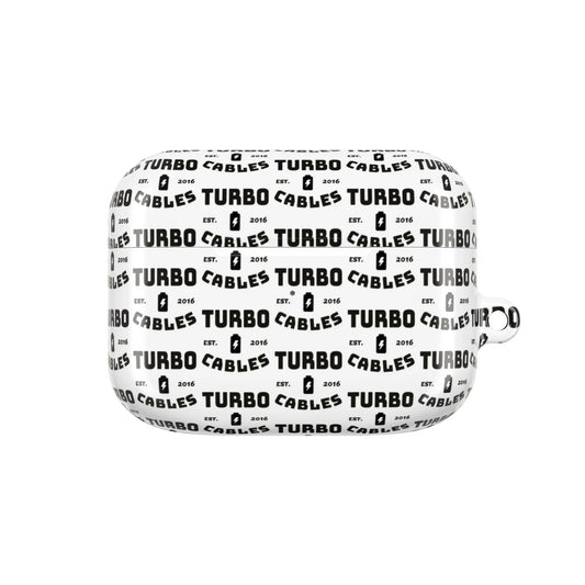 Turbo Cables AirPod Case - Stylish Protection for Your Earbuds Printify