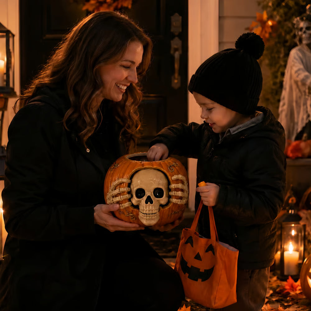 Turbo Cables – Pumpkin Candy Storage Jar
