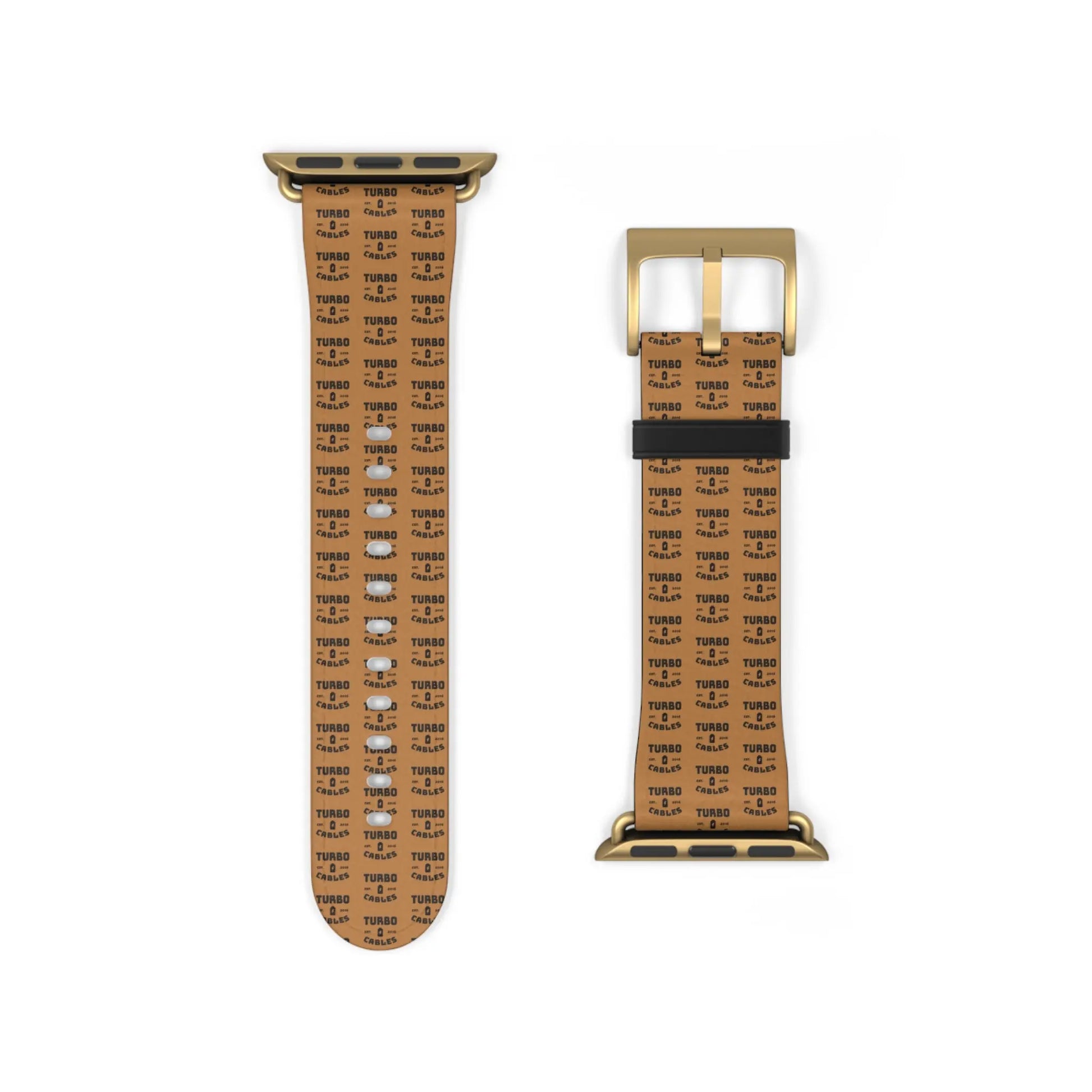 Stylish Apple Watch Band - Trendy Brown Design Printify