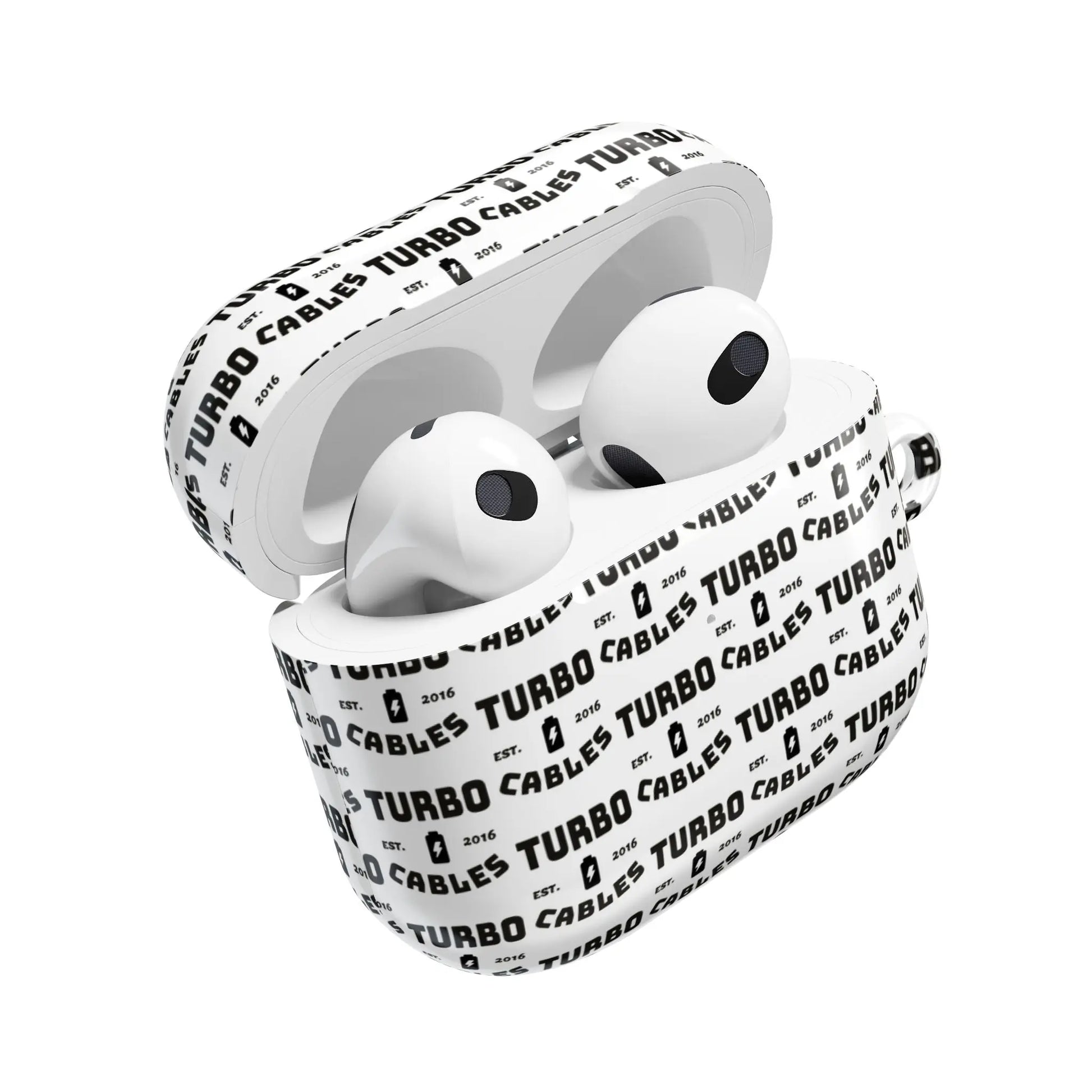 Turbo Cables AirPod Case - Stylish Protection for Your Earbuds Printify