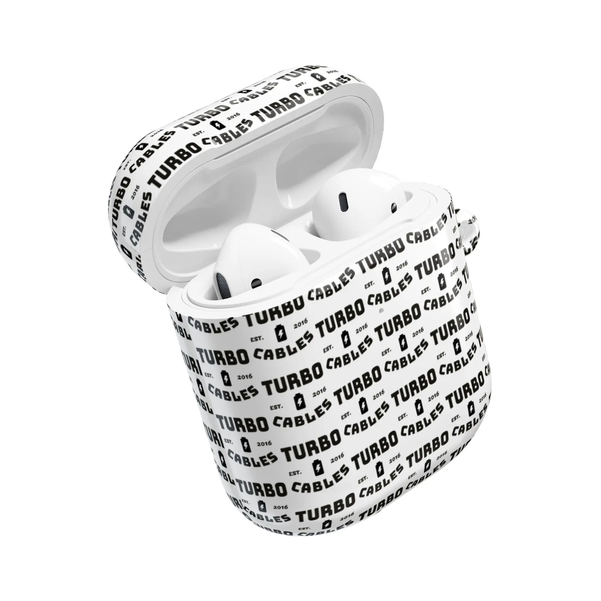 Turbo Cables AirPod Case - Stylish Protection for Your Earbuds Printify