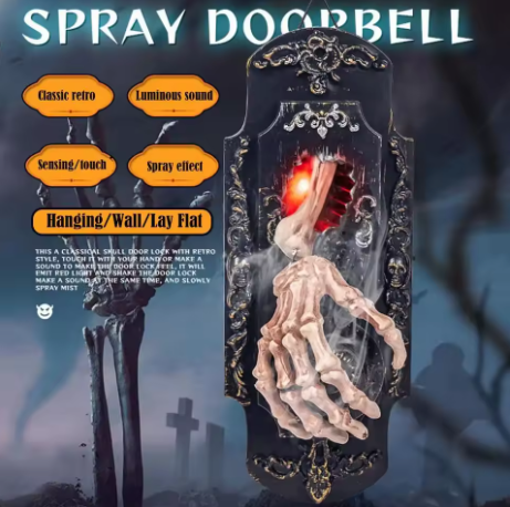 Turbo Cables – Motion Sensor Halloween Hanging Doorbell