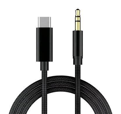 USB C To 3.5mm Audio Cable - 1 Metre Turbo Cables