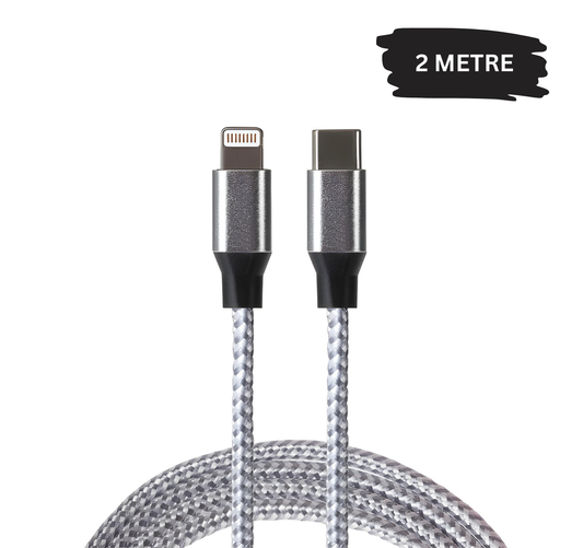 Lightning To USB Type-C Cable - 2 Metre