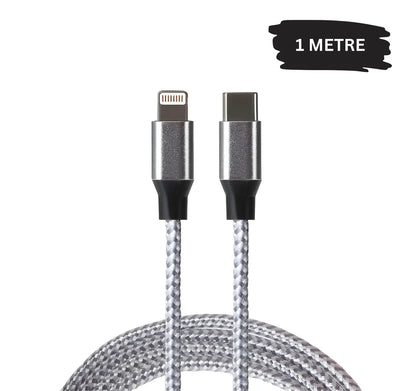 Lightning To USB C Cable - 1 Metre (30W) Turbo Cables