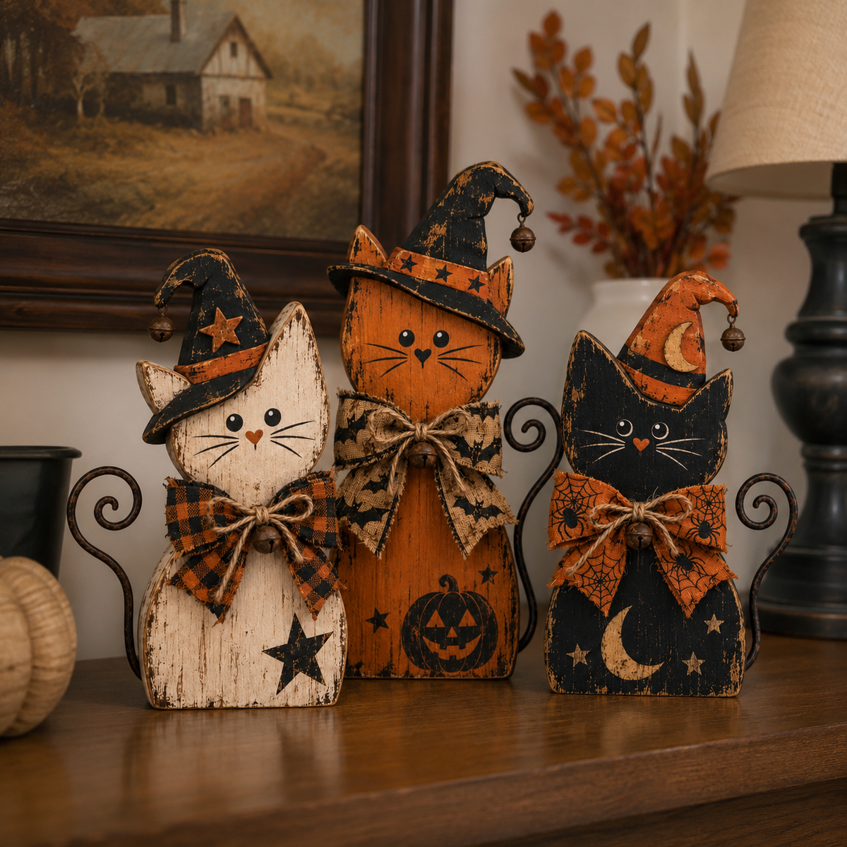 Turbo Cables – Retro Halloween Tabletop Decor Collection