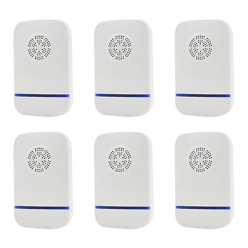 Turbo 6-Pack Ultrasonic Rodent Repellent Plug-In – Wide Coverage Mice & Pest Deterrent
