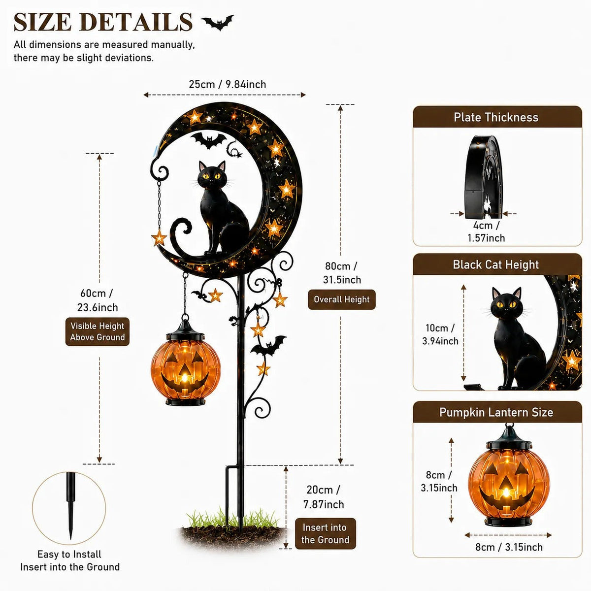 Turbo Cables – Solar Halloween Garden Light