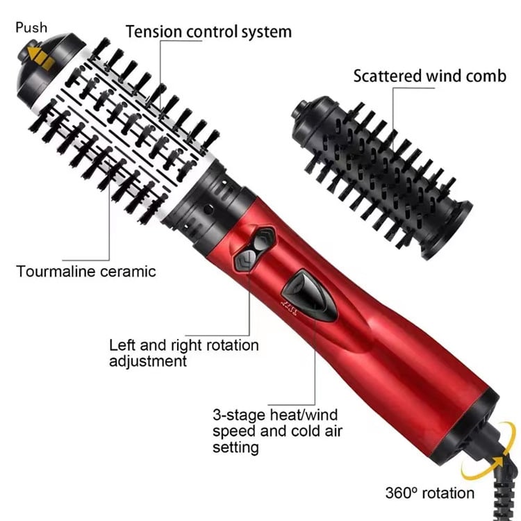 StyleMaster | 3-in-1 Rotating Hot Air-Hair Styler and Dryer Turbo Cables