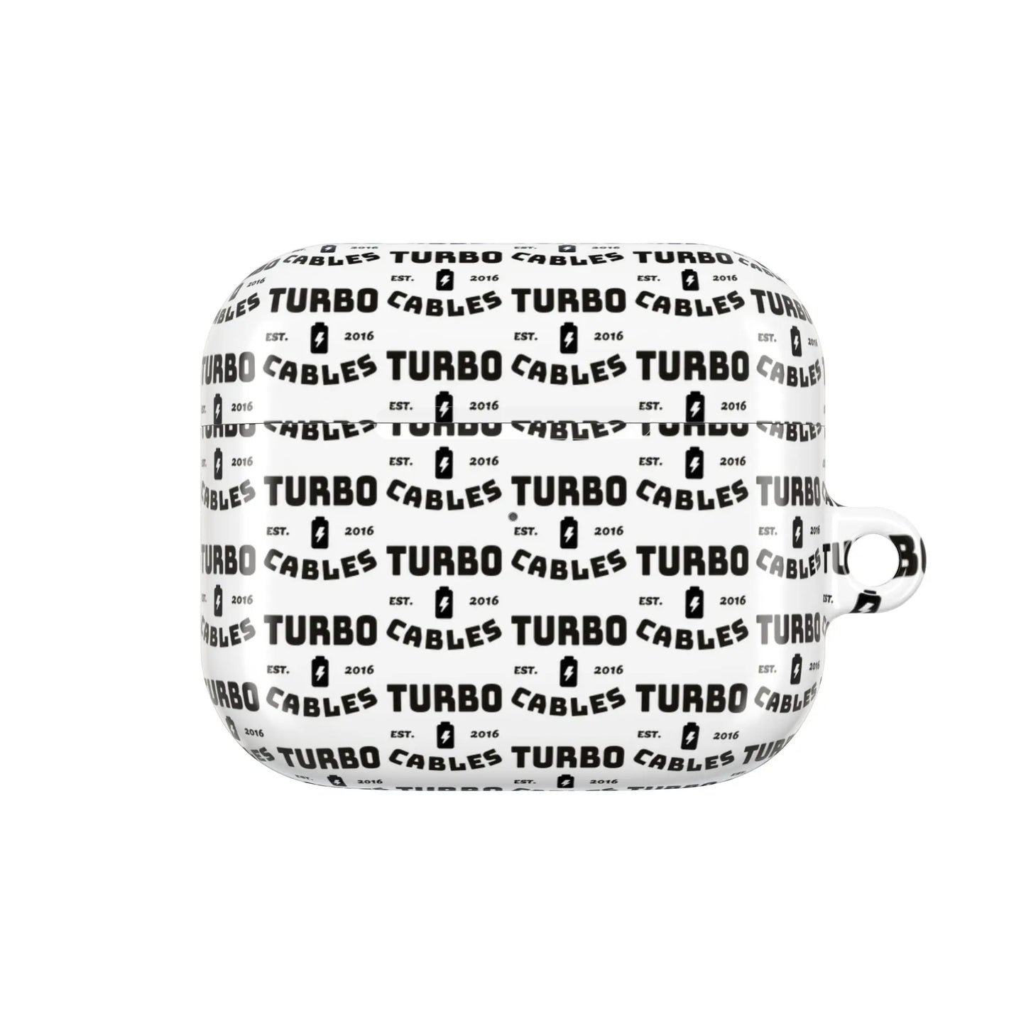 Turbo Cables AirPod Case - Stylish Protection for Your Earbuds Printify