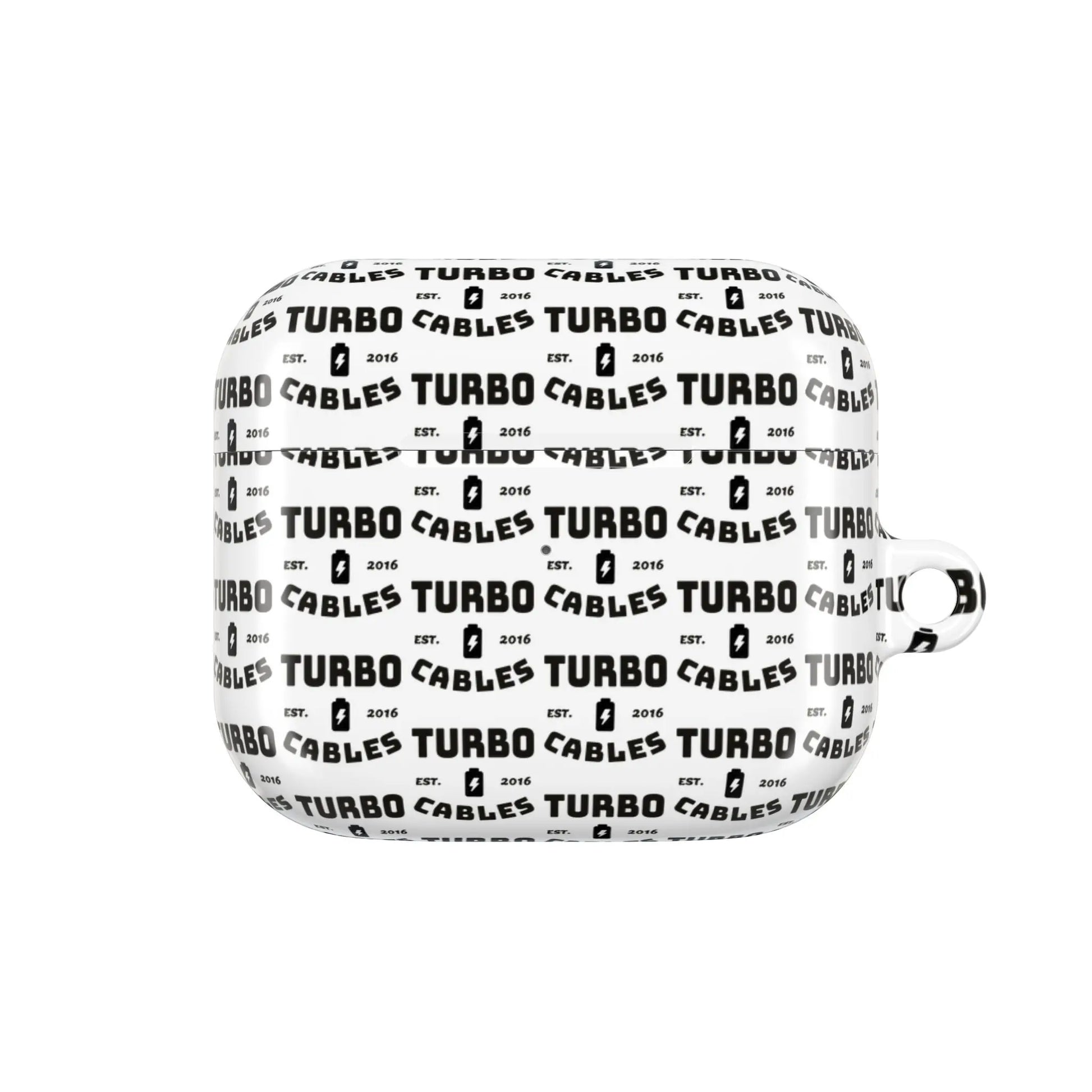 Turbo Cables AirPod Case - Stylish Protection for Your Earbuds Printify