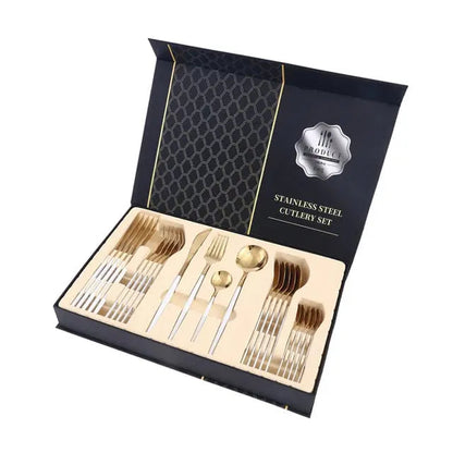 Turbo 24 pieces Stainless Steel Flatware