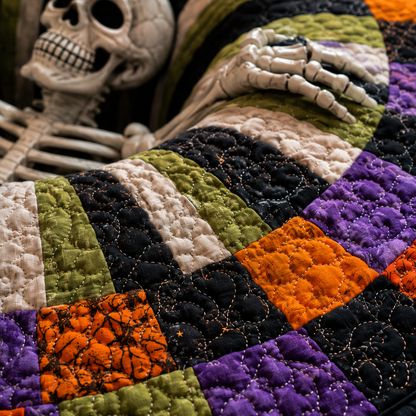 Turbo Cables – 3D Skeleton Vortex Halloween Rug