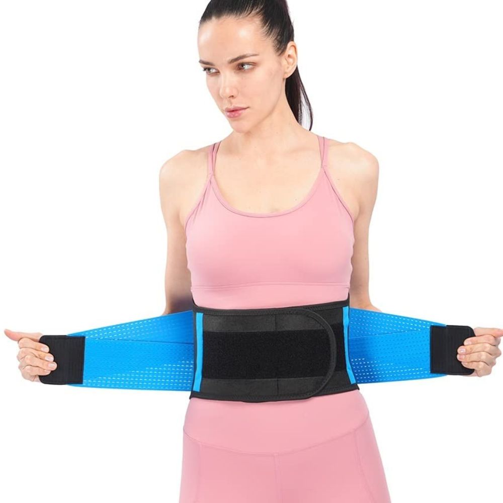 Lumbar Back Support Belt for Pain Relief & Posture Correction Turbo Cables