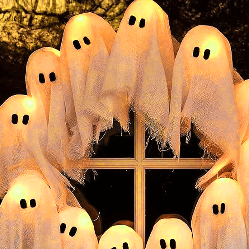Turbo Cables – Eerie Illuminated Halloween Wreath