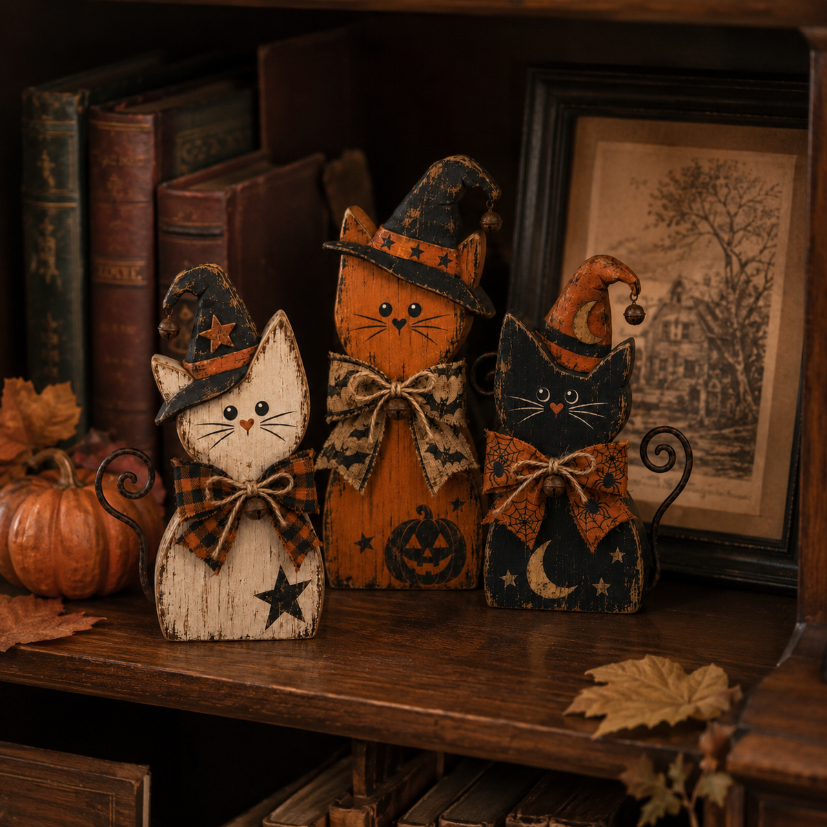 Turbo Cables – Retro Halloween Tabletop Decor Collection