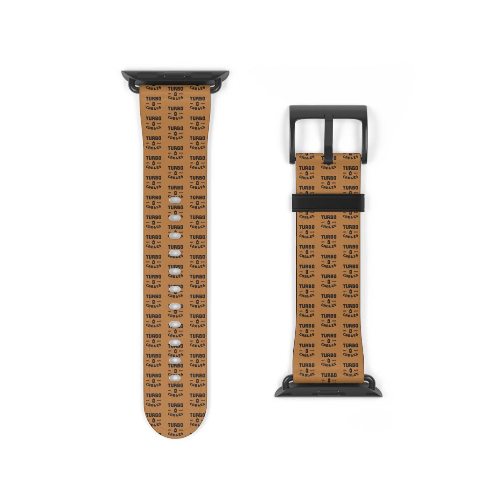 Stylish Apple Watch Band - Trendy Brown Design Printify