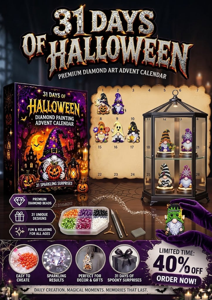 Turbo Cables – Halloween Diamond Art Surprise Calendar